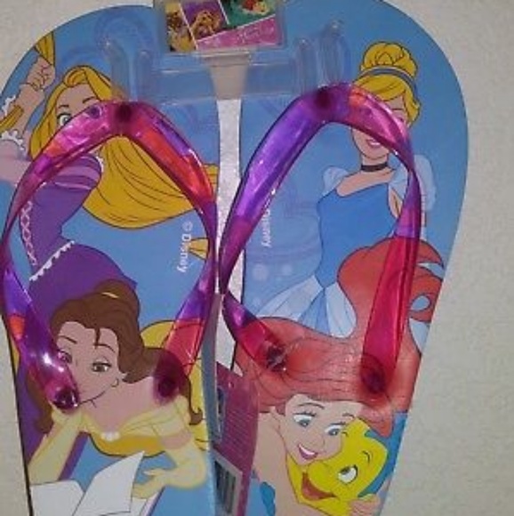 disney princess flip flops